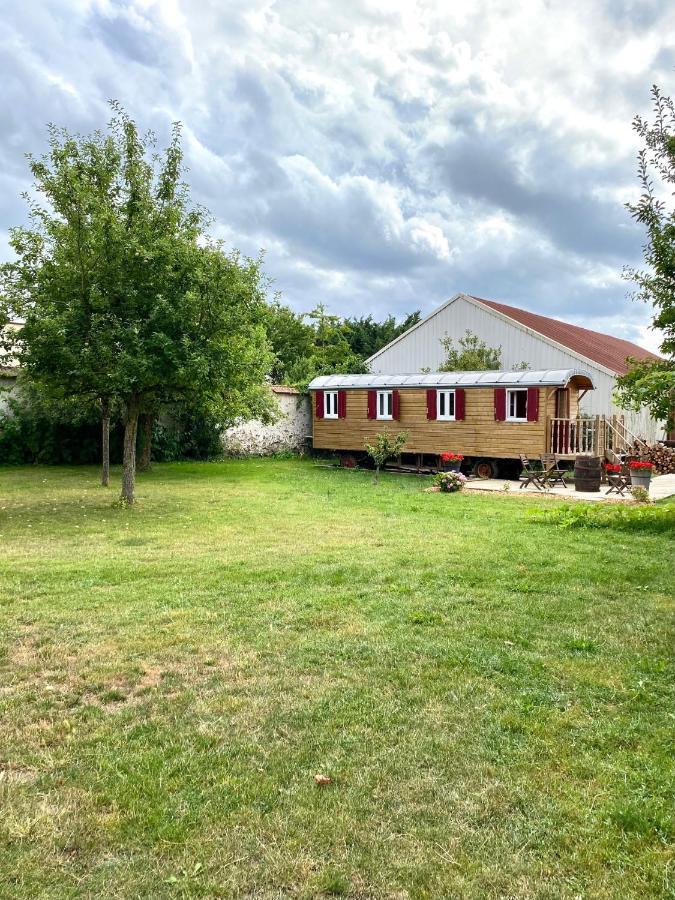 Roulotte Villa Jossigny Exterior foto